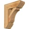 Ekena Millwork Imperial Slat Rough Sawn Bracket w/ Offset Brace, Western Red Cedar, 8"W x 22"D x 26"H BKT0806X22X26IMP06RWR - alternate 1
